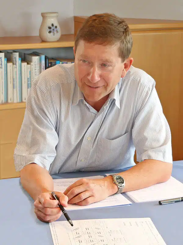 Dr. Fritz Wiesinger im Coaching Gespräch