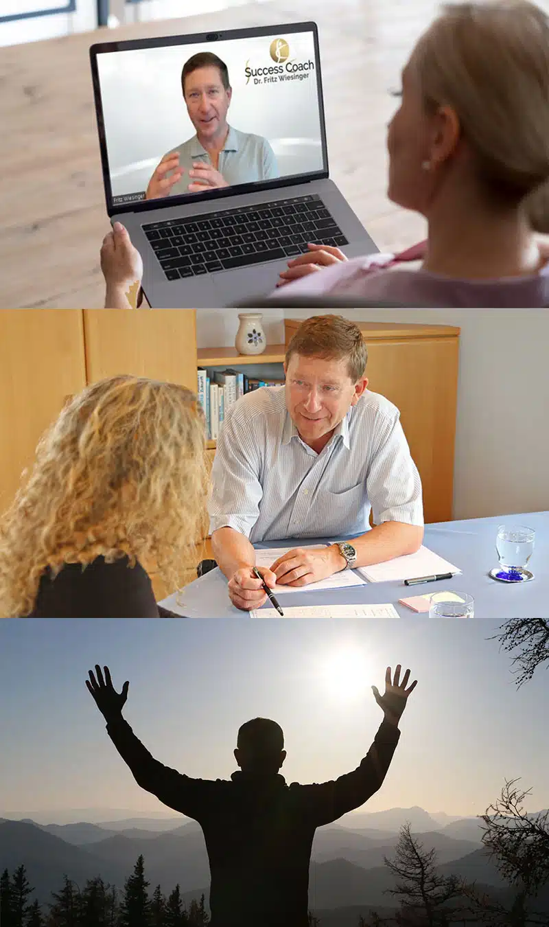 3 Coaching-Optionen: online | persönlich | outdoor